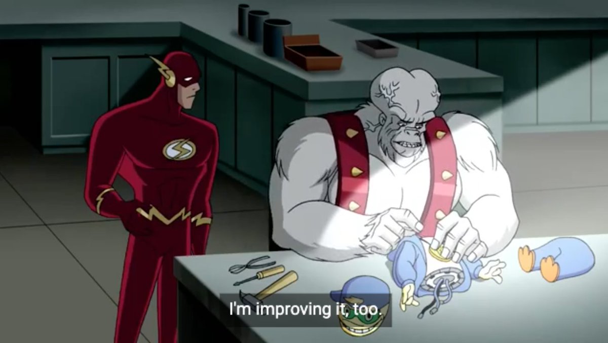 UltraHumanite: FLASH. PLEASE. IT'S CHRISTMAS. Flash: that doesn't answer my question