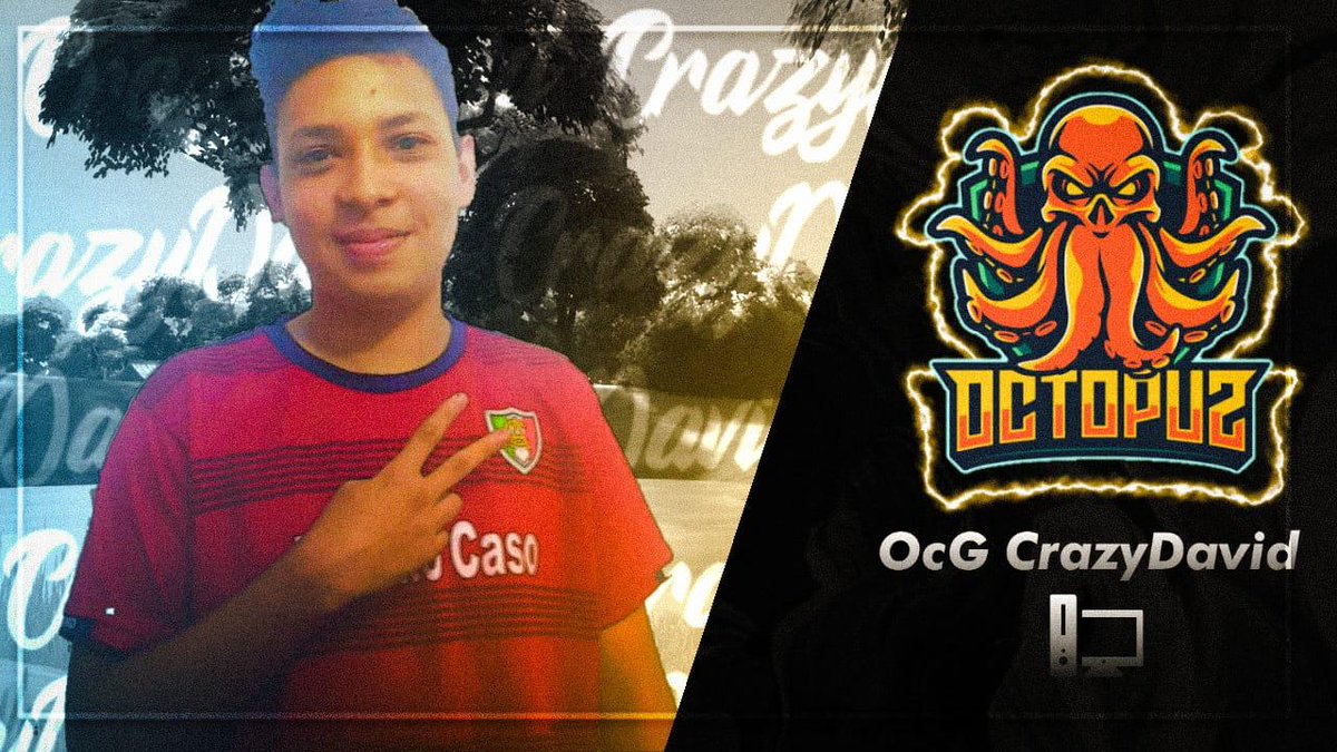 OctopusGaming0's tweet photo. Nos complace darles el anuncio de nuestro nuevo integrante del equipo de Fortnite OcG CrazyDavid @Crazyda32105772 🔥🔥🔥 https://t.co/yuwev9ZAY8