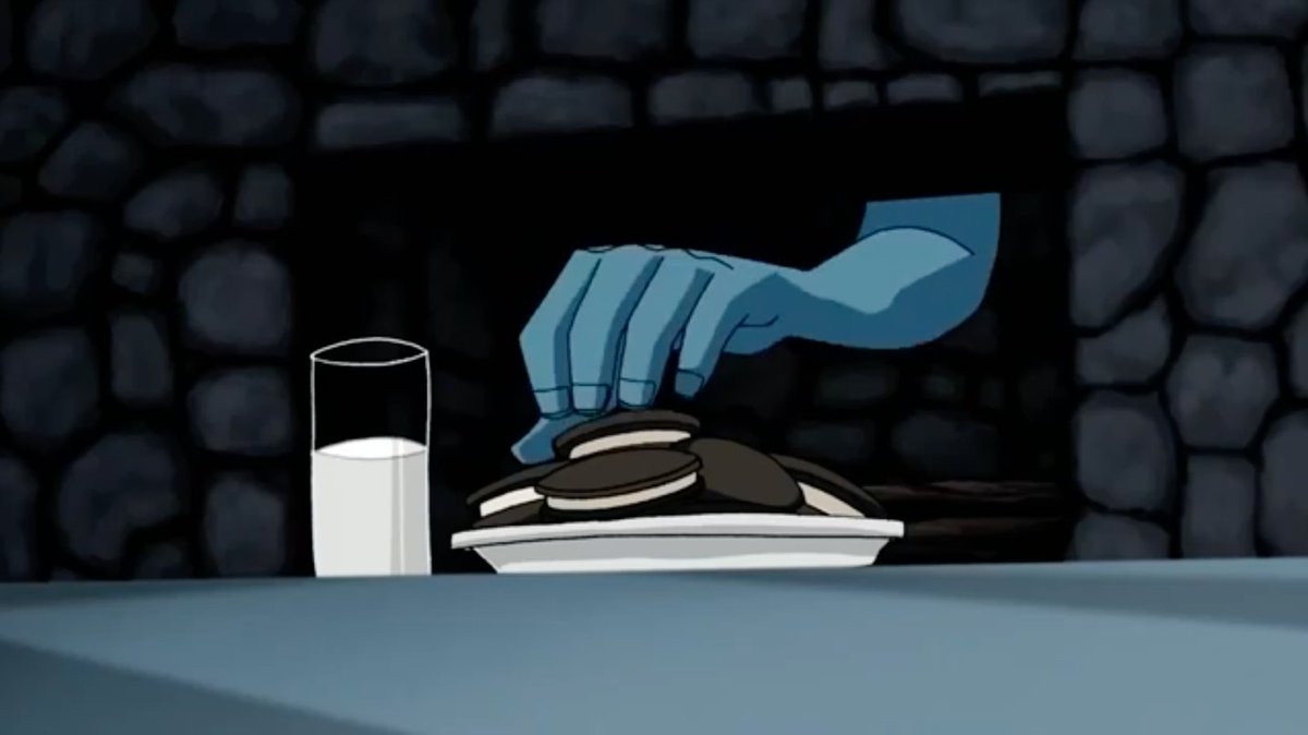 I love that J'onn telepathically listens to a girl thinking about Santa and he says "oh? she wishes a stranger to climb down her chimney and sample the treats she has laid out by the mantle? then I shall be that stranger"