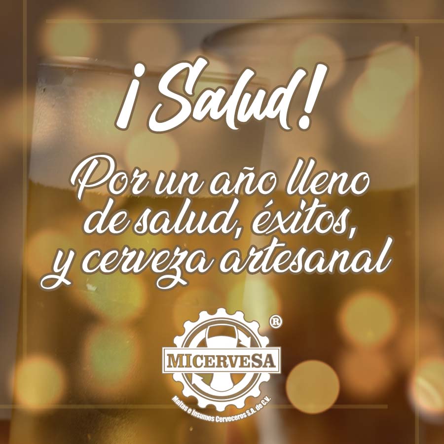 ¡Salud! Por un año lleno de salud, éxitos, y sobre todo, cerveza artesanal... 😄
#NosTomamosTuCervezaEnSerio 🍻