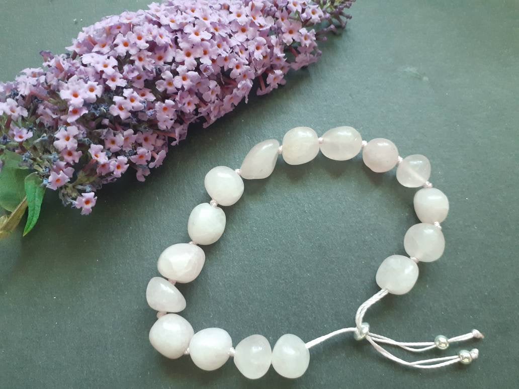 ArtisanJByViv's tweet photo. Rose Quartz Bracelet, Knotted Gemstone Bracelet, Tumble Gemstone Jewellery, Under 20, Gift From Daughter, Female Birthday Gift, https://t.co/eNLHuBaQkY #Etsy #BeadsofCreation #GemstoneJewellery https://t.co/AkRzgM083u