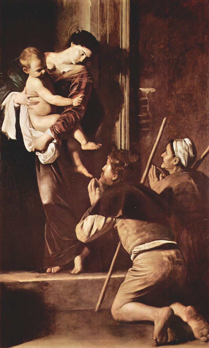 Virgen de Loreto, 1604, Caravaggio