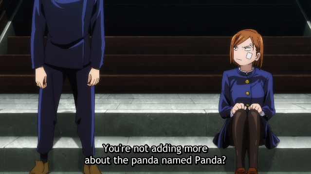 Megumi's introduction is the same as how Gojo did it in volume 0~