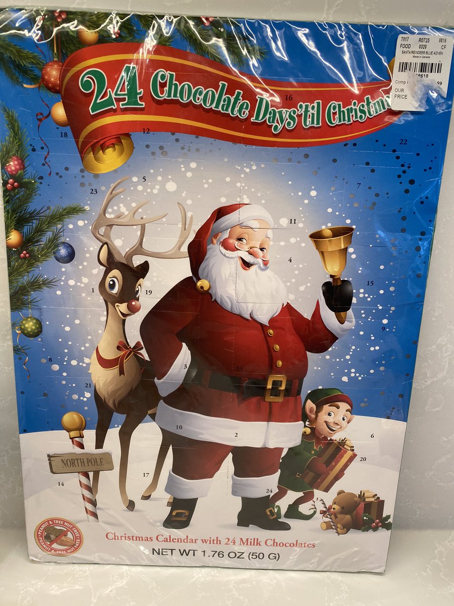 linorulli's tweet photo. Just found this Advent calendar in a cabinet. Is it too late to start it? https://t.co/hZKYgedmcO