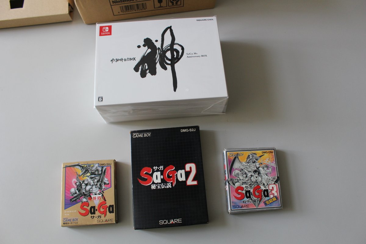 開箱】 《Sa·Ga Collection 30周年紀念BOX【神】》開箱- 巴哈姆特