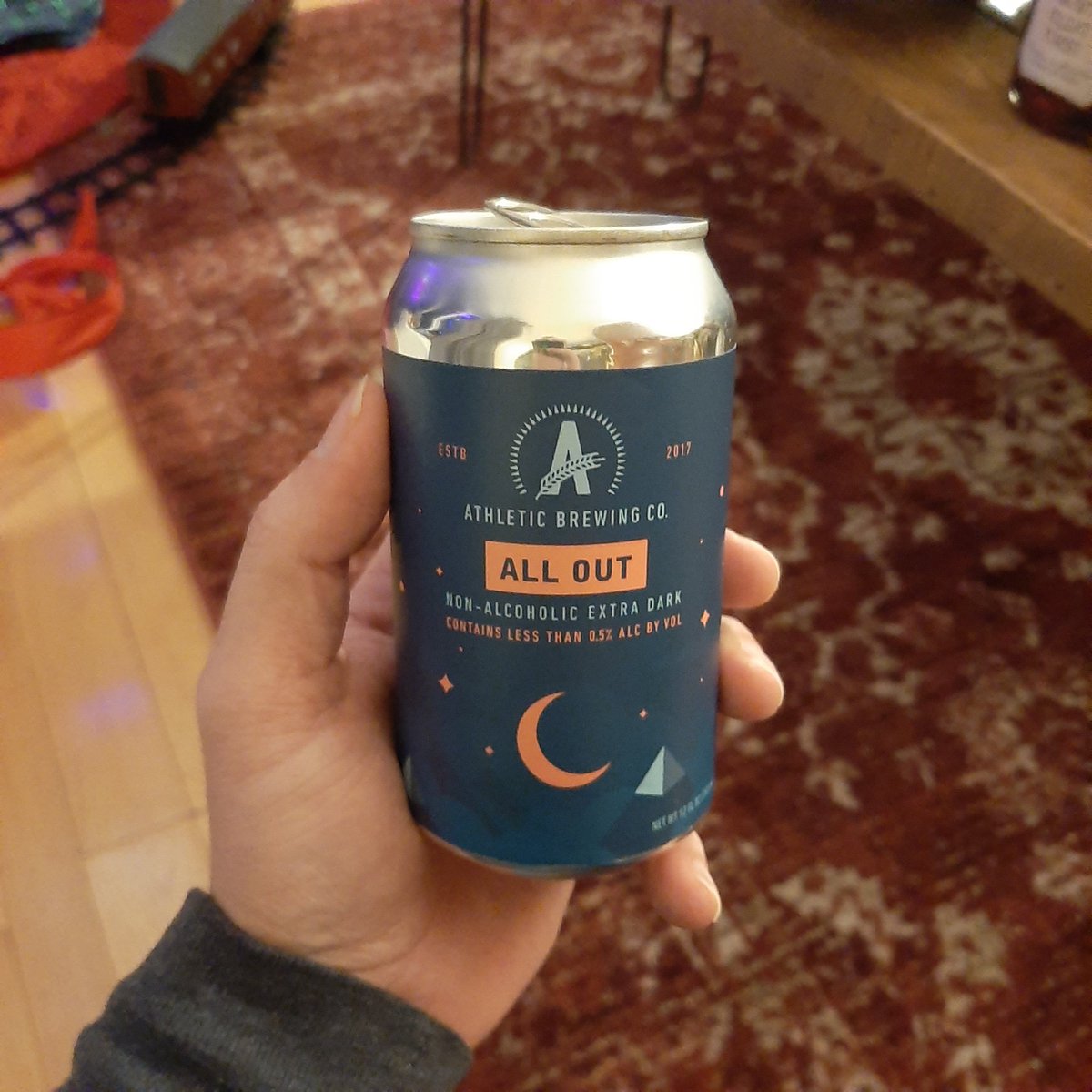 CLMalone84's tweet photo. @AthleticBrewing I bought your Dry January package, and I have to say, GOD BLESS YOU for brewing a dark beer I can drink! Been n/a for over six years, and I finally get to drink a stout again! #beer #MerryChristmas2020 https://t.co/bdoabe6Can