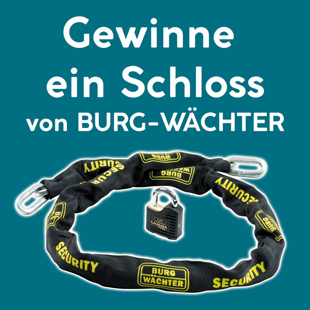 Wir verlosen ein Schloss von BURG-WÄCHTER 🔒, mit dem du den Diebstahlschutz deines Lastenrads oder Fahrrads auf das nächste Level bringst 💪. Mehr zum Gewinnspiel findest du auf unserem Instagram-Kanal:  
instagram.com/cargobike_org/