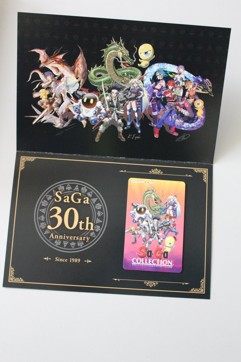 開箱】 《Sa·Ga Collection 30周年紀念BOX【神】》開箱- 巴哈姆特