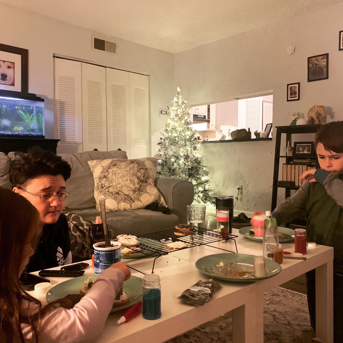 WickedDosh's tweet photo. Santa’s cookies are decorated! Bring on the presents!! 🎅 🎁 🌲 https://t.co/Am2xq9sfXo