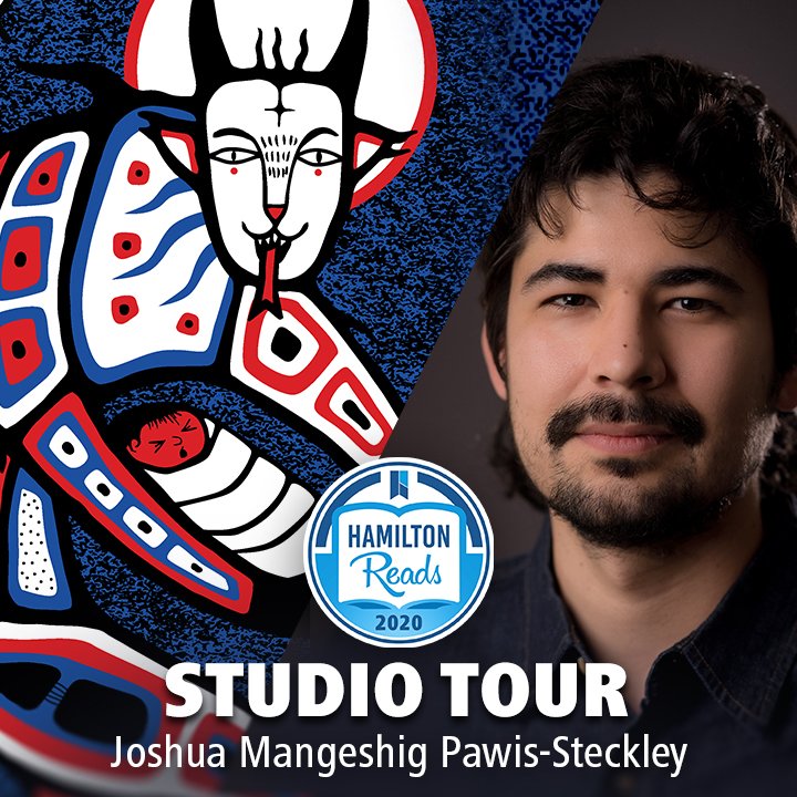 HamiltonLibrary's tweet photo. Joshua Mangeshig Pawis-Steckley is an Ojibwe woodland artist & member of Wasauksing, First Nation.
Focus of Joshuaโs artwork is to highlight traditional Ojibwe stories & teachings through various media forms.
Take his artist studio tour:
https://t.co/wfOC7XVToS
#HamOnt #HPLreads https://t.co/pPGDvQ29E0