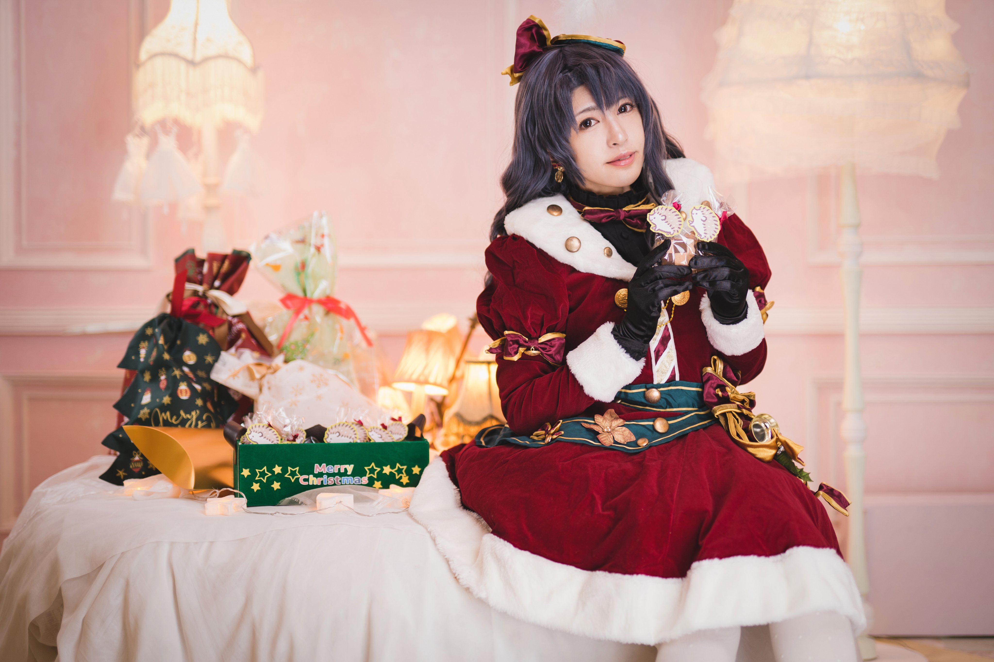 画像,アイドルマスター ミリオンライブ!高山紗代子/チアフル・クリスマス！(ノエル・ジョワイユ)＊コスプレクリスマスツリーMerry Christmasプレゼントph…