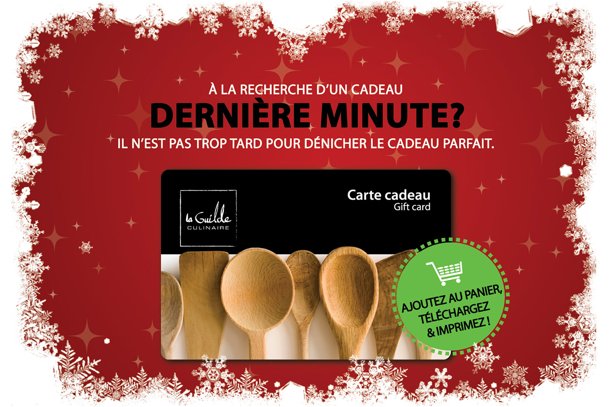 🎄🎁 Dernière Minute !? 😱 Offrez un Cadeau 100% Gourmand 😎 + Recette de Biscuit de Noël au Chocolat 😋 - mailchi.mp/laguildeculina…
