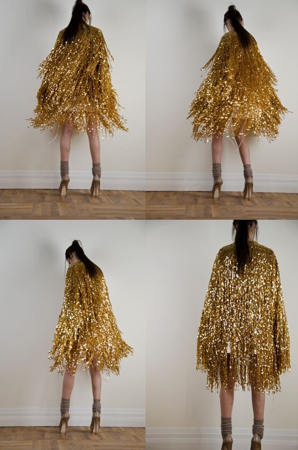 Tlgad // gold rush (go for a cute golden dress)