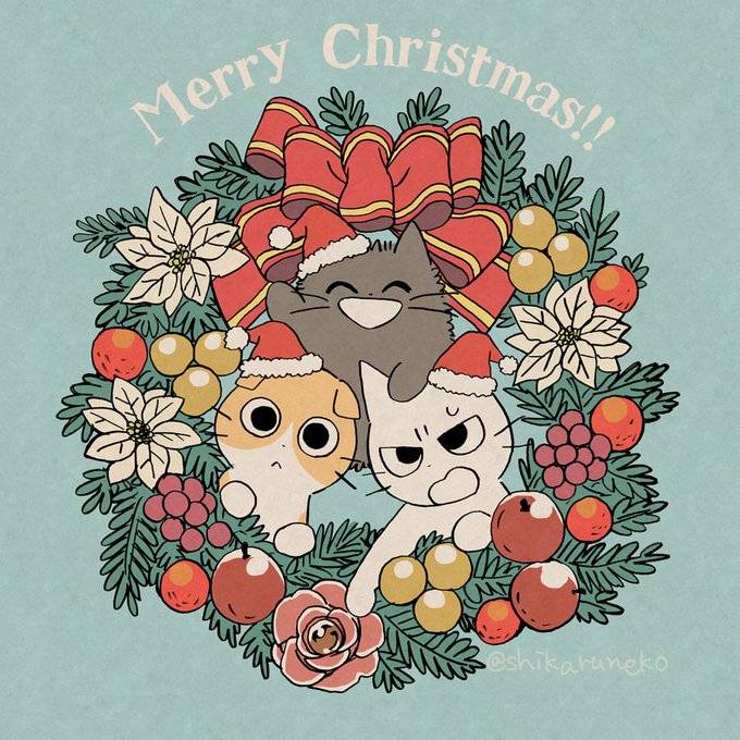 「メリークリスマス リボン」のTwitter画像/イラスト(人気順)