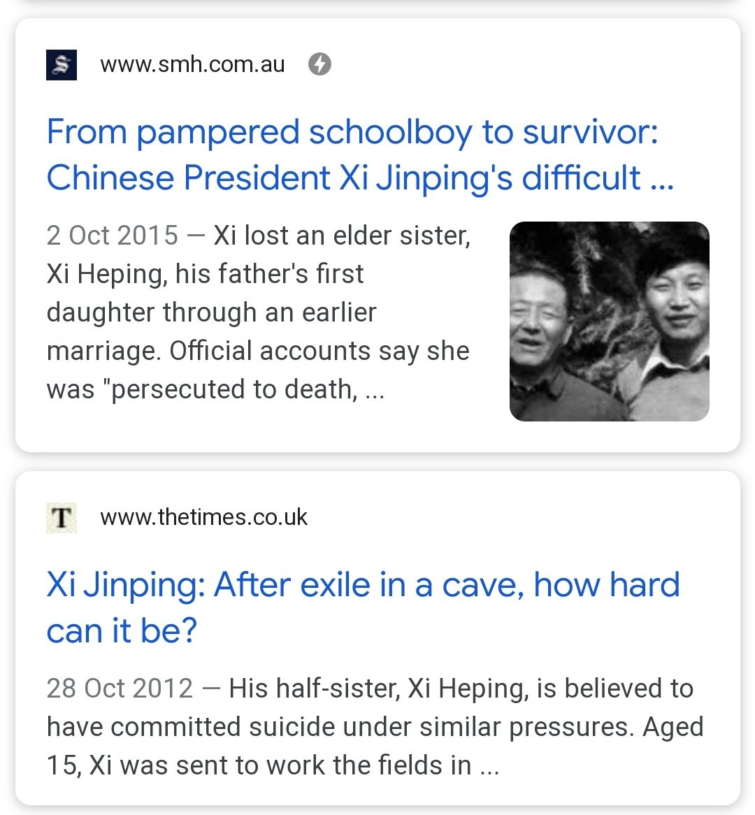 Xi Heping committed suicide.