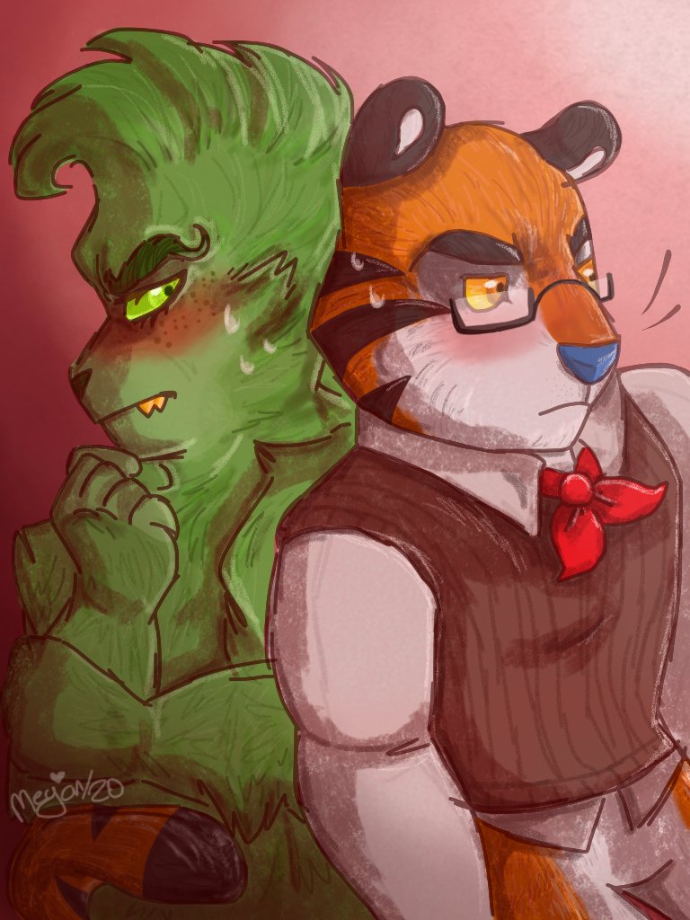 Found the origin of the Tony the Tiger x grinch fanfic by gaud : r