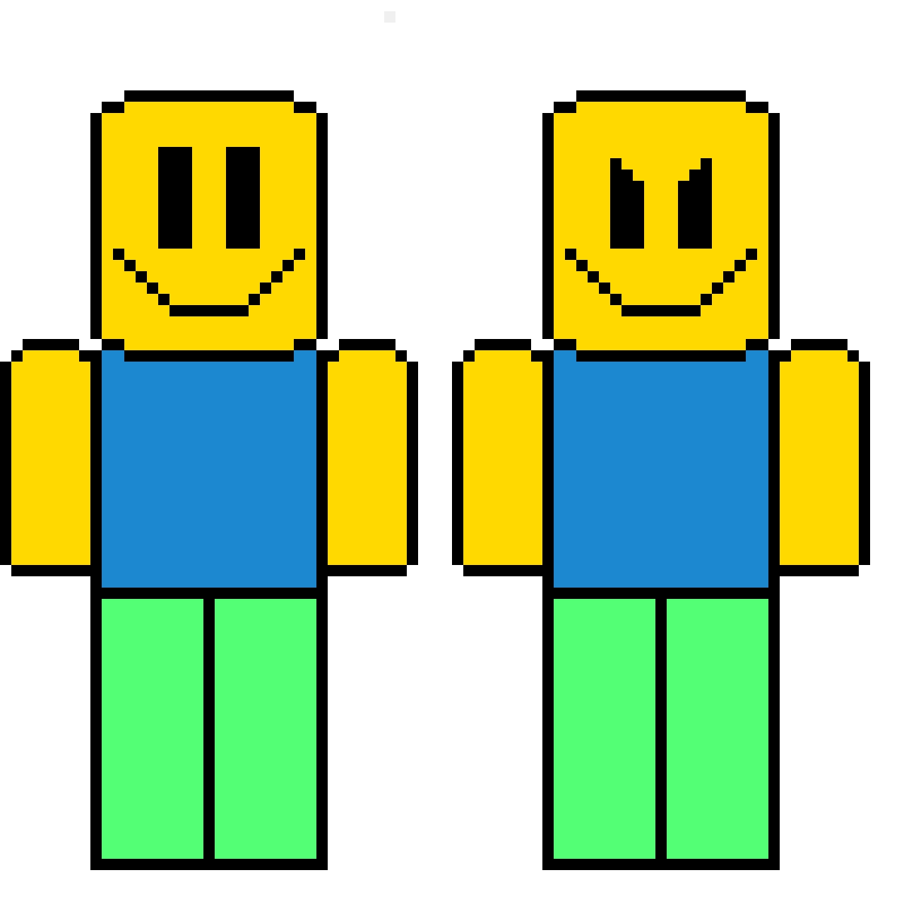 Unkn0wn-Roblox on X: Some noob sprites I made