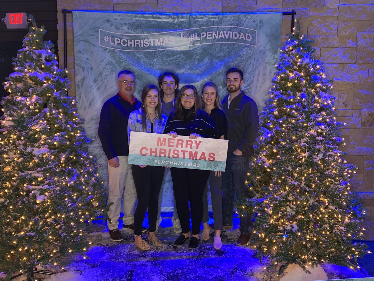 Christmas Service with the family at Lake Point Church.