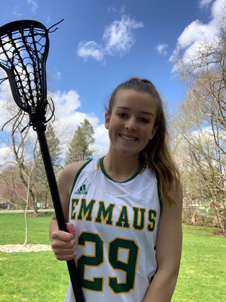 Emmausgirlslax's tweet photo. Congratulations to senior Rebekah Brosky on your commitment to further your academics and lacrosse career at Neumann University. The Knights just added an amazing student athlete. Proud of you Bekah! https://t.co/YJOiPjOU4V