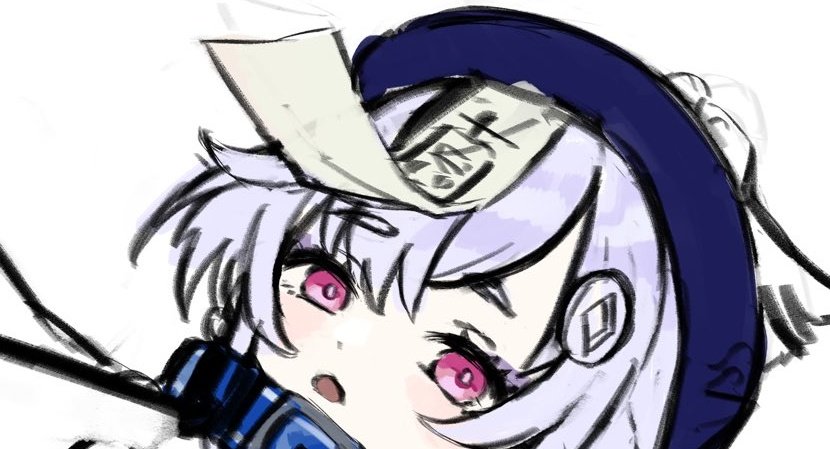 ナナ、キョンシー 」ねこ9のイラスト
