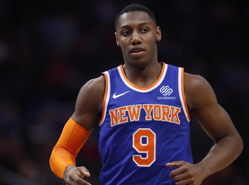 TheHoopCentral's tweet photo. RJ Barrett at halftime:

20 PTS - 3 AST - 2 REB - 8/8 FGM - 3/3 3PM

🔥 https://t.co/mRYm3zSJWb