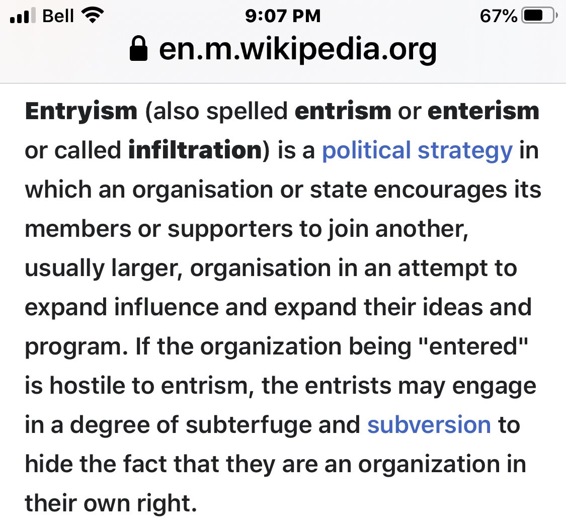 Fascists have chosen to rebrand and to cloak their ideology in more palatable jargon. Many have merged with and overtaken other parties. Or sent members to infiltrate established parties using entrism.