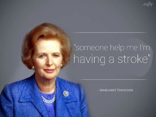 Something powers. Margaret Thatcher quotes.