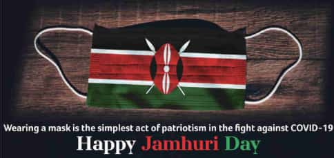 NyagaKellie's tweet photo. Happy Jamhuri day to all Kenyans. Blessings to us all. Spread peace,spread love. Stay safe,sanitize,wear clean masks,social distance. Kwa pamoja tuangamize corona.
#AngamizaCorona
#YEDNetworkKe
#EUCovid19ResponseKe
#Amref_Kenya https://t.co/cQA4HnwXSb