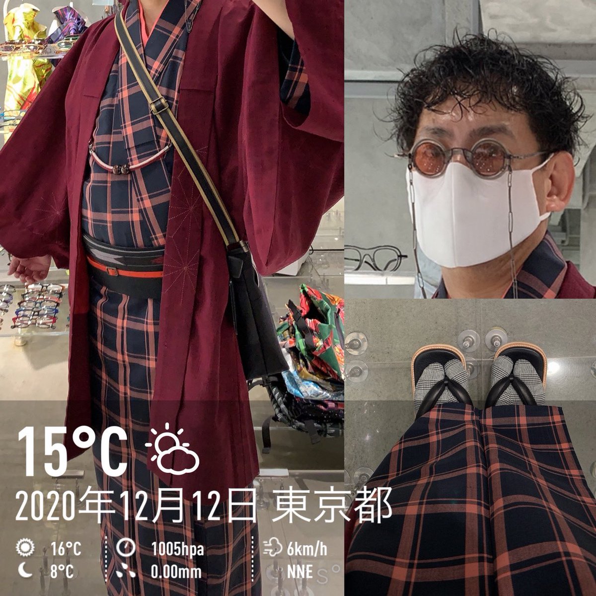 zero_cool_9001's tweet photo. 今日のコーディネート。コギトさんにて。
着物 → #福服
半襟 → #美夜古企画
帯 → #藤木屋
帯締・ベルト → #JsKenSystem
羽織 → ヤフオク
羽織紐 → 通販
足袋 → #藤木屋
履物 → #tokyosessaw
鞄 → #Lattice
#男の着物姿 #男着物 #よしおキモノ https://t.co/bmxnjpdEBN