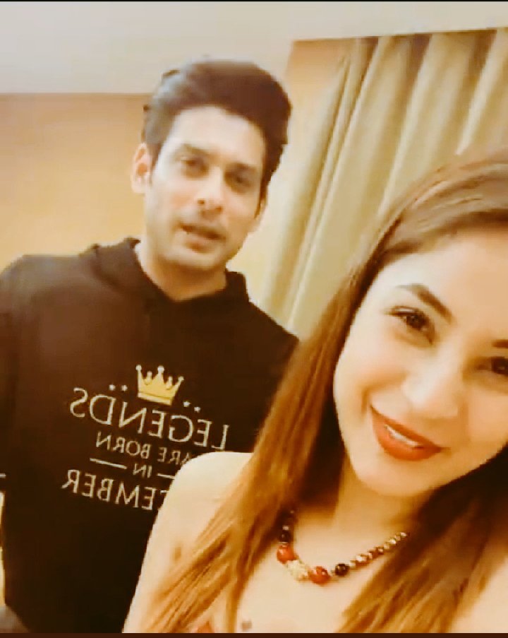 Sidnaan's tweet photo. Happy brithday @sidharth_shukla @ishehnaaz_gill https://t.co/CujpkHlPsC