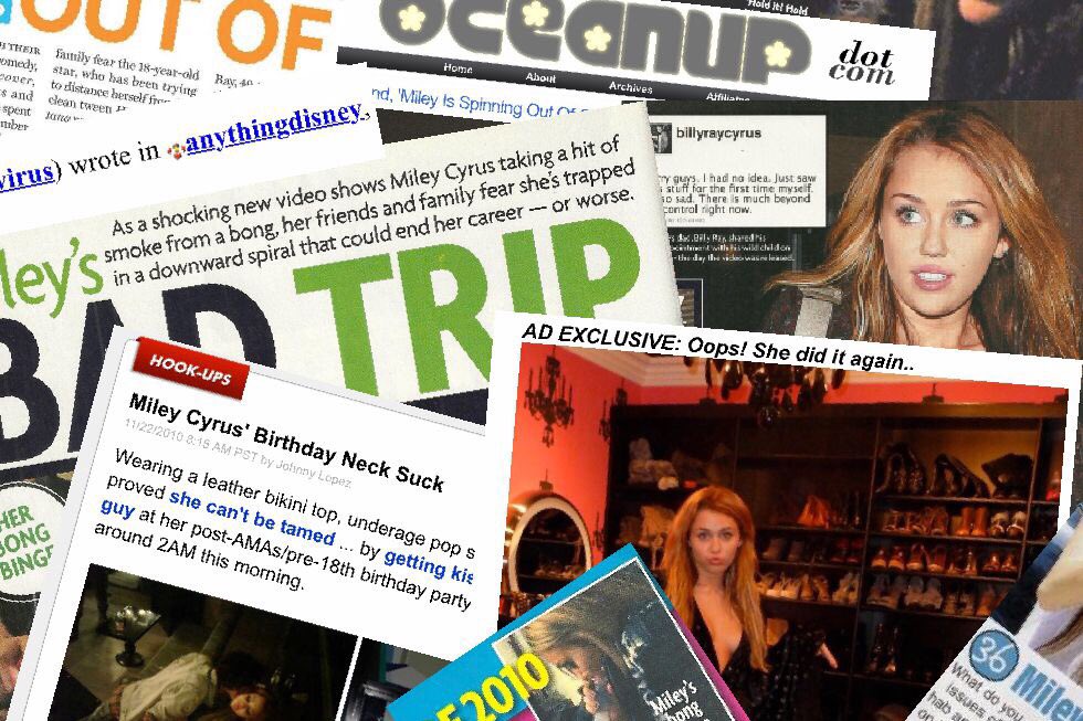 the video had come amidst a rash of bad press for cyrus, in the throes of her "can't be tamed" days, caught in the crosshairs of her parents' divorce and an onslaught of child-star-gone-wrong worries in the press over her partying, leaked photos, and recurrent risqué displays.