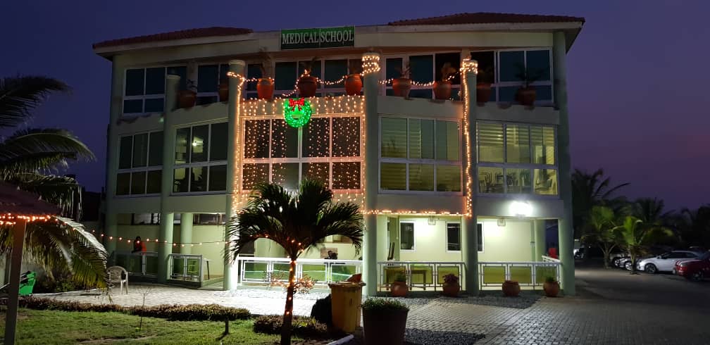 fhmedschool's tweet photo. Family Health Medical School by night. https://t.co/HbaZPiWeHA
