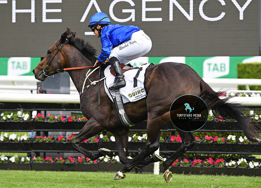 LisaGrimm9's tweet photo. Lovely #Lonhro mare #ATHIRI wins the QUINCY SELTZER RAZOR SHARP HANDICAP (1200 METRES) in a class record for @godolphin and @RachelK11 ! https://t.co/hIXbIiTncM