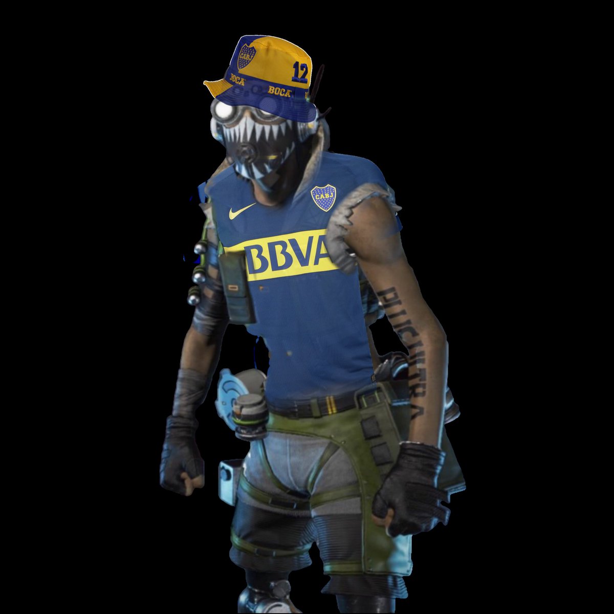 Pibecualquiera6's tweet photo. Octane de Boca😎👏
#Octane
#ApexLegends
#wattson
#Bloodhound
#Revenant
#Lifeline
#Gibraltar
#Pathifinder
#caustic
#Bangalore
#Mirage
#wraith https://t.co/KwtvytiLU9