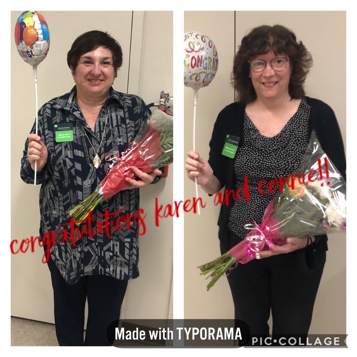 Congratulations to these 2 amazing Legends!! Karen and Connie, you make us proud !! #tdfamily #Legendary #WellDeserved