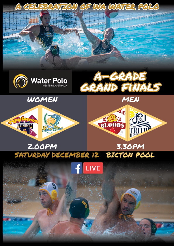 🤽‍♀️A-GRADE GRAND FINALS THIS SATURDAY🤽‍♂️
Bicton Pool

Women 2pm - Applecross v <a href="/MelvilleWPC/">Melville Water Polo</a> Marlins
Semi Finals Wrap - bit.ly/WomenSemiFinals

Men 3.30pm - South Fremantle Bloods v <a href="/triton_wpolo/">Triton Water Polo WA</a>
Conference Finals Wrap - bit.ly/MenConferenceF…

#WaterPolo #WaterPoloWA