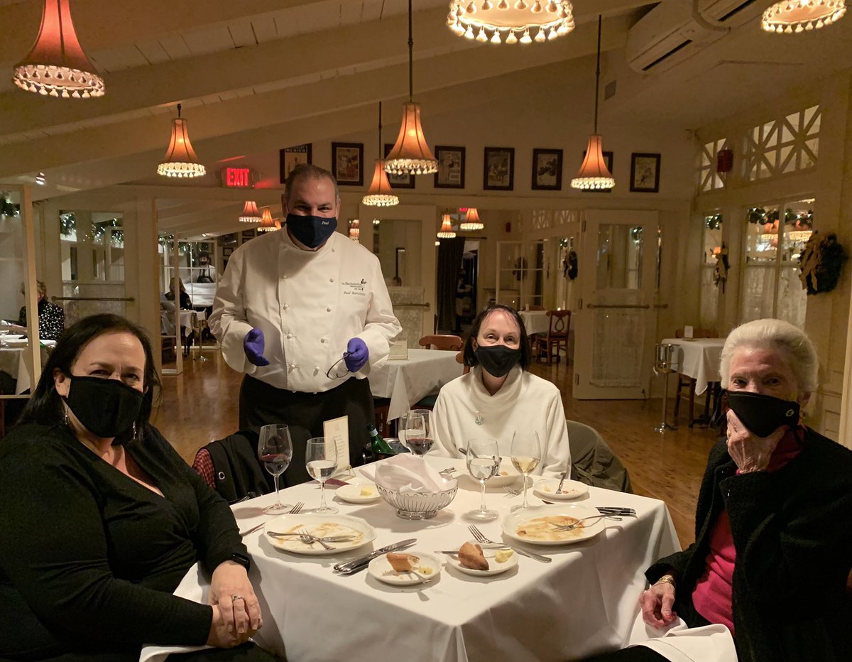 svinicki's tweet photo. Happy to be among the first to return to #lakeparkbistro for a fabulous meal and greetings from Paul Bartolotta at our table. Support our safe and socially distanced Milwaukee restaurants! https://t.co/4WXb2VjSxe