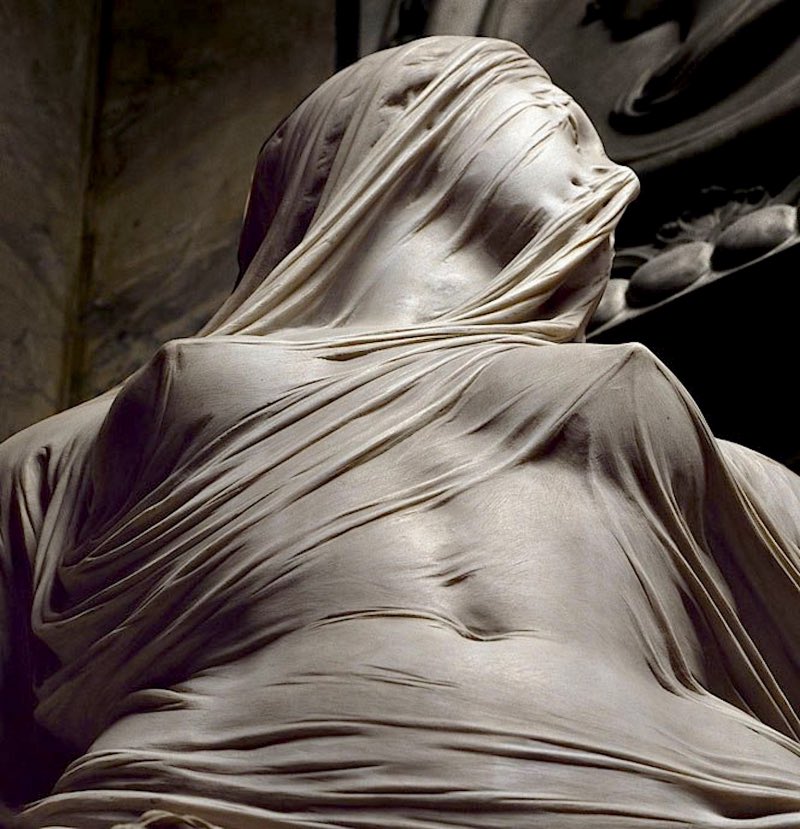 SaraEscribe's tweet photo. En 1751 Antonio Corradini, un severo alquimista, convirtió el mármol en seda. Pudicizia (la velata), gloria que usted podrá apreciar en la Cappella Sansevero de Napoli, Italia -dónde si no-. https://t.co/3NPn1HjEoH