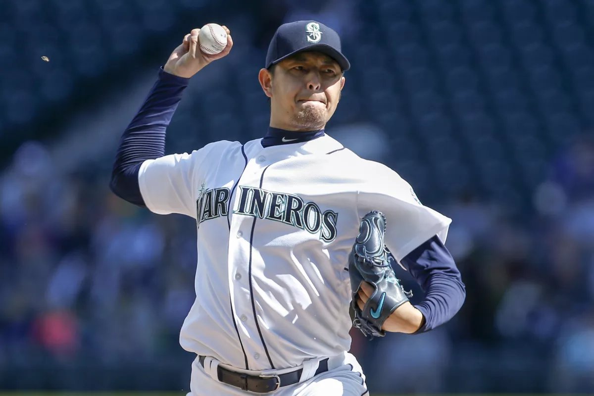 Top WAR Rotation (I Last Names)Must have > 50% Games StartedSP1: Hisashi Iwakuma (16.9)SP2: Hideki Irabu (3.4)SP3: Bert Inks (0.5)SP4: Phil Irwin (-0.3)SP5: Kazuhisa Ishii (-0.3)