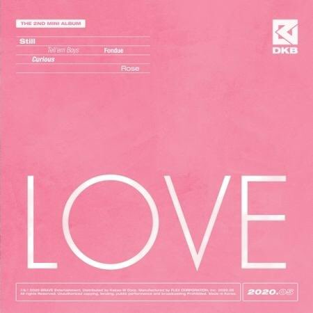 their second mini album is titled “love”tracks: 1. still 2. tell’em boys 3. fondue 4. curious 5. rosehere is a link to a playlist- https://youtube.com/playlist?list=OLAK5uy_mRZjOEjtITsAzwhAqC9ho0n7xEmlF3P-I