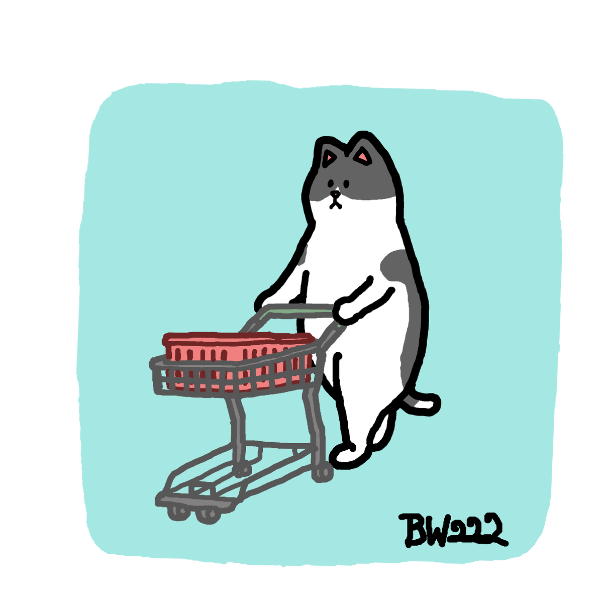 くろもり 買い物中のネコさんを描きました 買い物 カート ゆるいイラスト イラスト好きさんと繋がりたい 創作 冬の創作クラスタフォロー祭り 猫 イラスト練習中 くろもり 買い物中のネコさんを描きました 買い物 カート ゆるいイラスト イラスト好きさんと繋がりたい 創作 冬の創作クラスタフォロー祭り 猫 イラスト練習中
