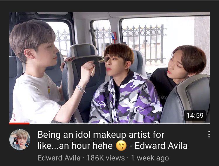 i actually found DKB through Edward Avila, a beauty youtuber that often makes videos with other less well known groups. in the videos you can see how the members interact, have fun and be themselves :)