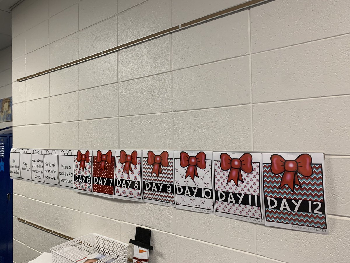 mrseckhart's tweet image. On the 5th day of kindness, my class gave to me...a drawing for a special somebody! #wcsflight #kindnesscountdowntoxmas #directeddrawing #firsties #HappyFriday