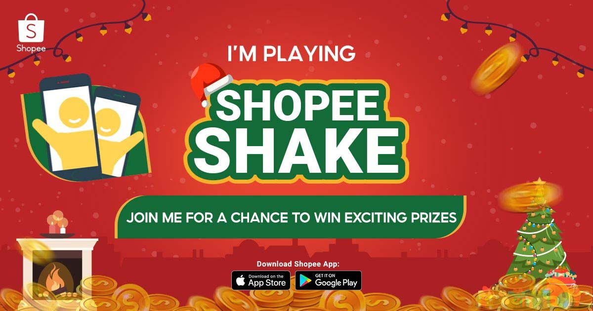 RBulig's tweet photo. Play Shopee Shake to win Shopee coins! Over 1 million coins to be given away from Nov 17 to Dec 14. Join now! https://t.co/8SHwygSl1f https://t.co/3uWEY13hf3