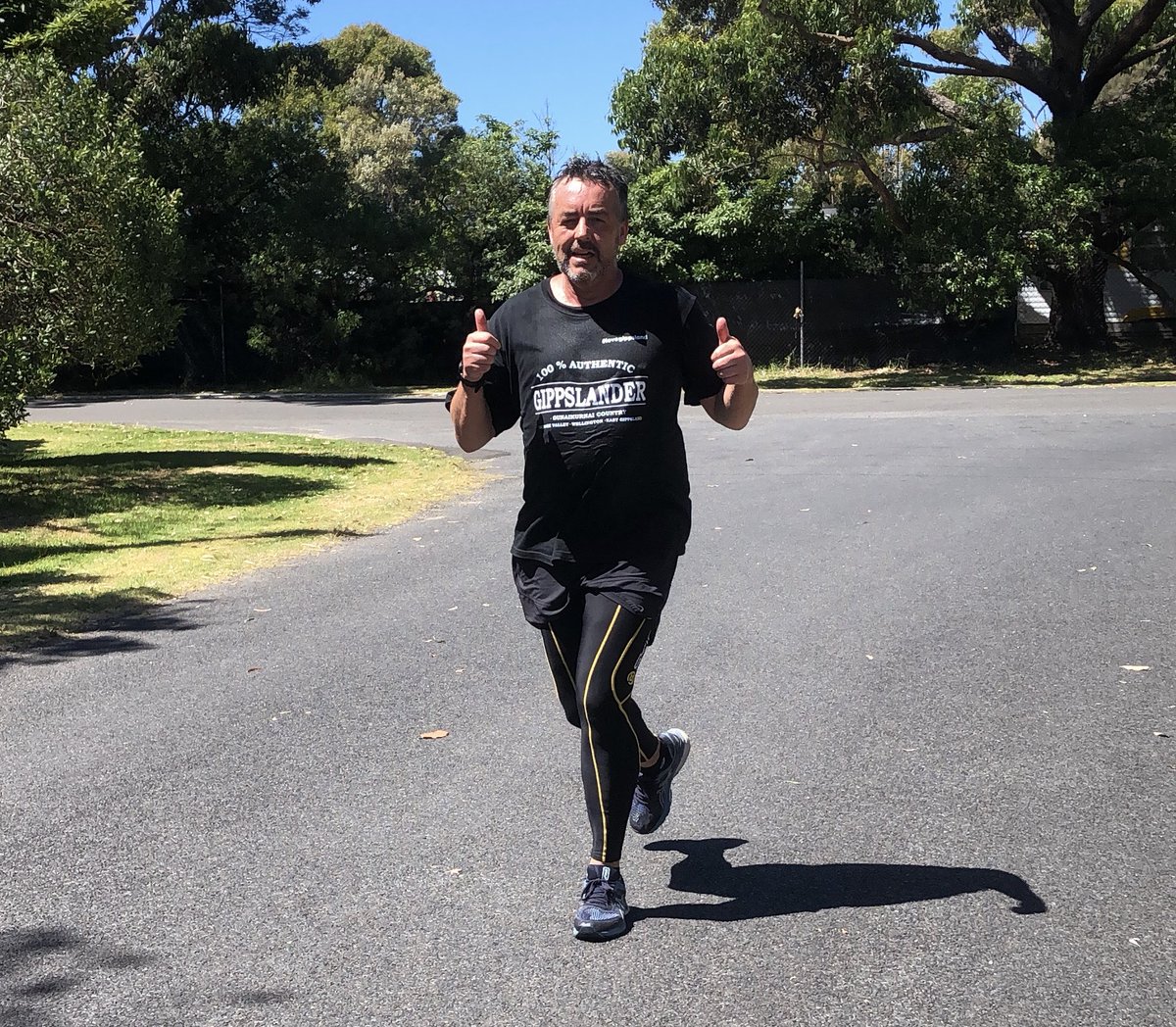 DarrenChesterMP's tweet photo. Not quite the same as @ALeighMP but I did get through my 15th Melbourne Marathon in a row... albeit we had a virtual option this year. Missed the crowds &amp; running mates (and a lack of training didn’t help) but snuck in under 4:30. #lovegippsland #auspolrunners @swrighteconomy https://t.co/oRq7sNIB5Z