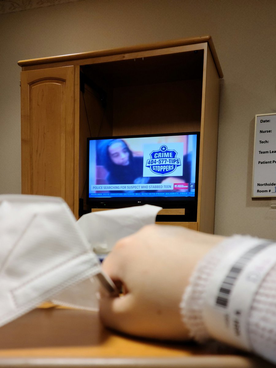 SoundBiteATL's tweet photo. Still supporting the team from the hospital tho lol heyyy #primetimeatl https://t.co/hjWIQX77bz