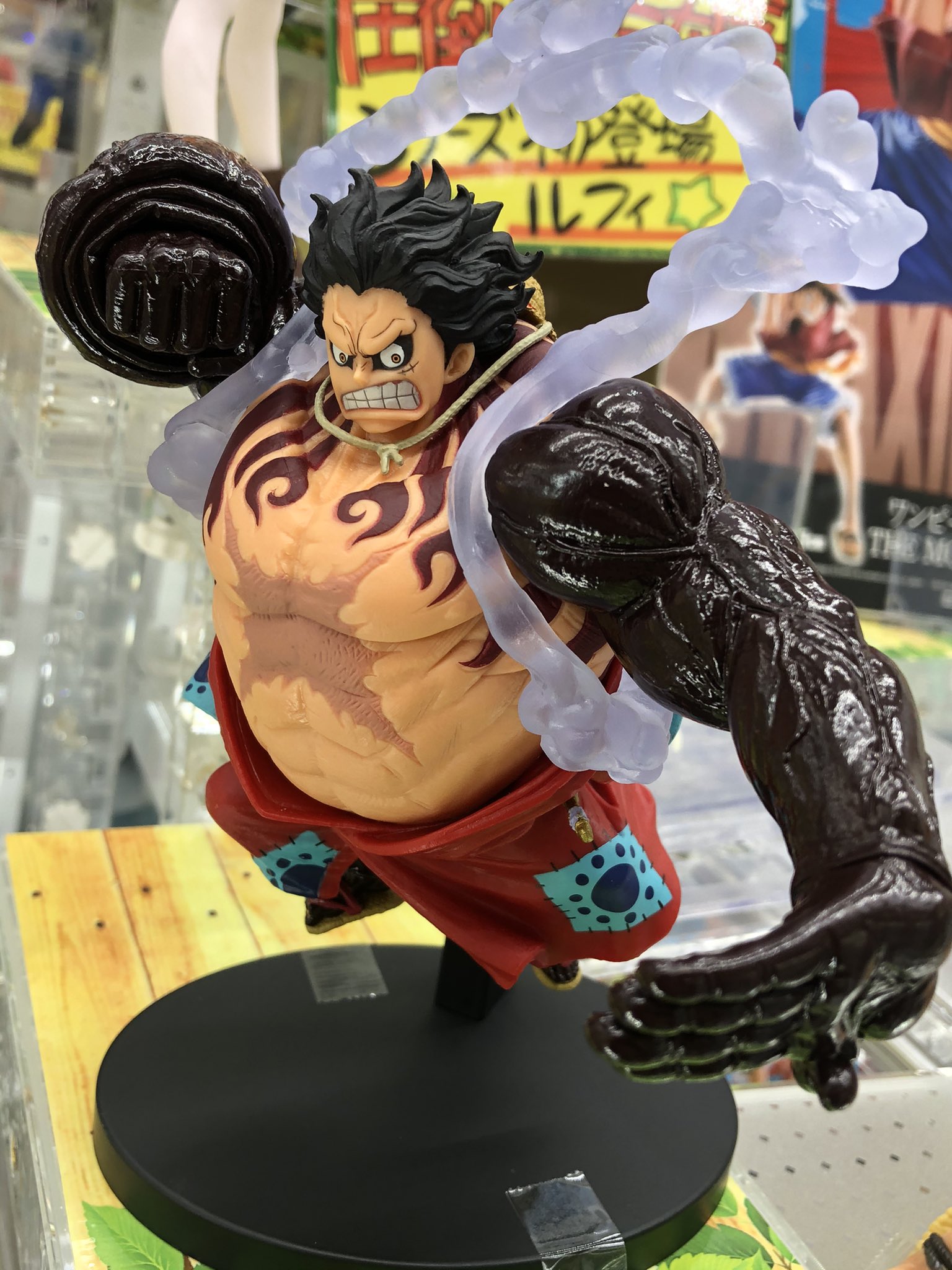 マンガ倉庫日向店アミューズ A Twitter ワンピース King Of Artist The Monkey D Luffy Gear4 ワノ国 入荷しましたー インパクト大 殺気立ってます ワンピース Kingofartist ルフィ ギア4 ワンピースフィギュア ルフィフィギュア ワノ国 ルフィ太郎