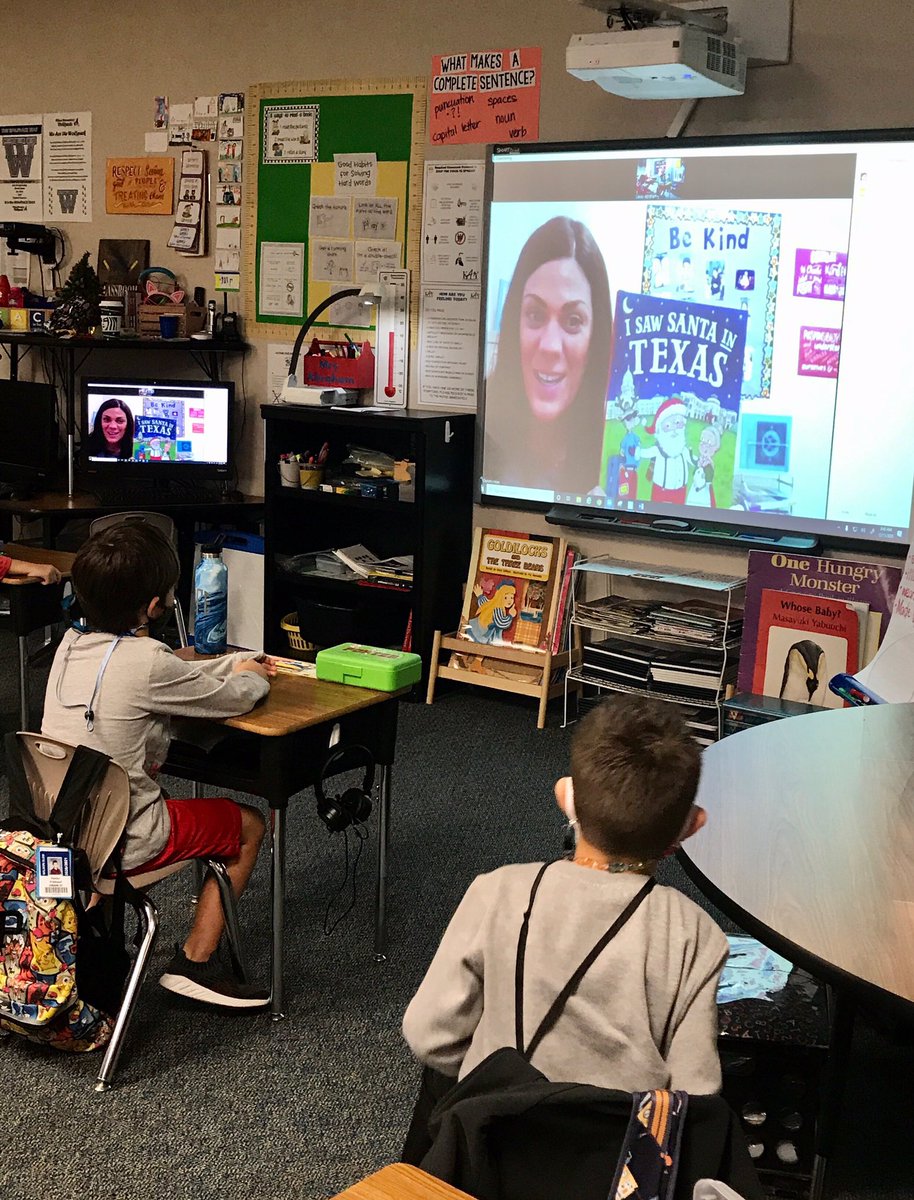 We loved being Mystery Readers for Mrs. Abraham’s class today... Noah and Clayton were so surprised!! 🎄🎅🏼♥️ <a href="/CarrieArthurTWE/">Carrie Arthur</a> <a href="/laceyabe/">Lacey Abraham</a> <a href="/TWEHowl/">Tom Wilson Elementary</a> #twehowl