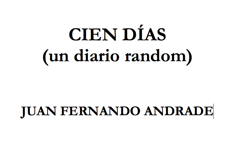 pescadoandrade's tweet photo. Cien Días (los textos pandémicos), mi nuevo libro, estará disponible en edición digital, totalmente gratuita, desde la próxima semana. Pero ya pueden leer el prólogo aquí: https://t.co/iCQE2coVHs
#CD2020 https://t.co/fqWlv6Mmuf