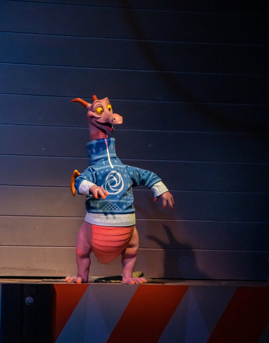 ExtremistPark's tweet photo. Figment with the Christmas Sweater! https://t.co/Q2BX5i6sOL
